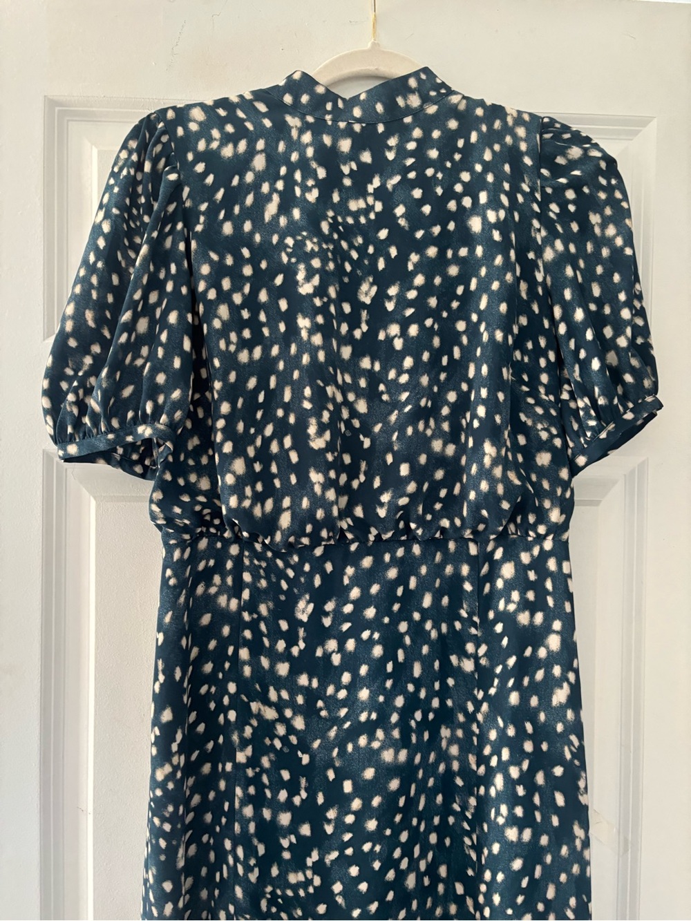 Reformation Style Mock Neck Dress